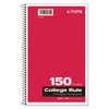 Coil-lock Wirebound Notebooks, 3 Subject, Medium/college Rule, Randomly Assorted Covers, 9.5 X 6, 150 Sheets Coil-lock Wirebound Notebooks, 3 Subject, Medium/college Rule, Randomly Assorted Covers, 9.5 X 6, 150 Sheets