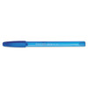 Inkjoy 100 Ballpoint Pen, Stick, Medium 1 Mm, Blue Ink, Blue Barrel, Dozen