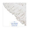 Pro Loop Web/tailband Wet Mop Head, Rayon, 24oz, White