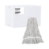 Mop Head, Loop Web/tailband, Value Standard, Cotton, No. 32, White, 12/carton