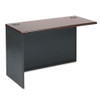 38000 Series Return Shell, Left, 60w X 24d X 29-1/2h, Mahogany/charcoal