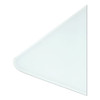 Cubicle Glass Dry Erase Board, 20 X 16, White