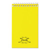Paper Blanc Xtreme White Wirebound Memo Pads, Narrow Rule, Randomly Assorted Cover Colors, 60 White 3 X 5 Sheets