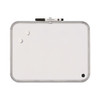 Magnetic Dry Erase Board, 11 X 14, White Plastic Frame
