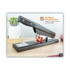Antimicrobial 130-sheet Heavy-duty Stapler, 130-sheet Capacity, Black
