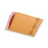 Jiffylite Self-seal Bubble Mailer, #0, Barrier Bubble Lining, Self-adhesive Closure, 6 X 10, Golden Brown Kraft, 25/carton