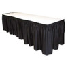 Table Set Linen-like Table Skirting, Polyester, 29" X 14 Ft, White Table Set Linen-like Table Skirting, Polyester, 29" X 14 Ft, White