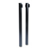 Adjusta-tape Crowd Control Posts Only, Steel, 40" High, Black, 2/box Adjusta-tape Crowd Control Posts Only, Steel, 40" High, Black, 2/box