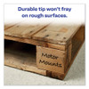 Marks A Lot Regular Desk-style Permanent Marker, Broad Chisel Tip, Assorted Colors, 4/set (7905)