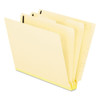 Manila End Tab Classification Folders, 2 Dividers, Letter Size, Manila, 10/box Manila End Tab Classification Folders, 2 Dividers, Letter Size, Manila, 10/box