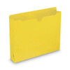 Colored File Jackets With Reinforced Double-ply Tab, Straight Tab, Letter Size, Yellow, 50/box Colored File Jackets With Reinforced Double-ply Tab, Straight Tab, Letter Size, Yellow, 50/box