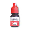 Accu-stamp Gel Ink Refill, Red, 0.35 Oz Bottle