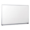 Dry Erase Board, Melamine, 36 X 24, Satin-finished Aluminum Frame