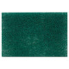 Heavy-duty Scouring Pad 86, 6 X 9, Green, Dozen