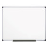 Porcelain Value Dry Erase Board, 48 X 96, White, Aluminum Frame