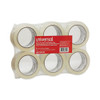 Heavy-duty Acrylic Box Sealing Tape, 3" Core, 1.88" X 54.6 Yds, Clear, 6/pack