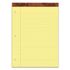 "the Legal Pad" Ruled Perforated Pads, Wide/legal Rule, 50 Canary-yellow 8.5 X 11.75 Sheets, Dozen "the Legal Pad" Ruled Perforated Pads, Wide/legal Rule, 50 Canary-yellow 8.5 X 11.75 Sheets, Dozen