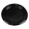 Hi-impact Plastic Dinnerware, Plate, 6" Dia, Black, 1,000/carton Hi-impact Plastic Dinnerware, Plate, 6" Dia, Black, 1,000/carton
