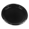 Hi-impact Plastic Dinnerware, Plate, 6" Dia, Black, 1,000/carton Hi-impact Plastic Dinnerware, Plate, 6" Dia, Black, 1,000/carton