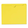 Colored File Jackets With Reinforced Double-ply Tab, Straight Tab, Letter Size, Yellow, 100/box Colored File Jackets With Reinforced Double-ply Tab, Straight Tab, Letter Size, Yellow, 100/box