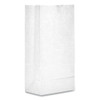 Grocery Paper Bags, 35 Lbs Capacity, #8, 6.13"w X 4.17"d X 12.44"h, White, 500 Bags Grocery Paper Bags, 35 Lbs Capacity, #8, 6.13"w X 4.17"d X 12.44"h, White, 500 Bags