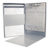 Snapak Aluminum Side-open Forms Folder, 0.5" Clip Capacity, Holds 8.5 X 11 Sheets, Silver Snapak Aluminum Side-open Forms Folder, 0.5" Clip Capacity, Holds 8.5 X 11 Sheets, Silver
