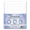 Miraclebind Ruled Paper Refill Sheets For All Miraclebind Notebooks And Planners, 11 X 9.06, White/blue Sheets, Undated Miraclebind Ruled Paper Refill Sheets For All Miraclebind Notebooks And Planners, 11 X 9.06, White/blue Sheets, Undated