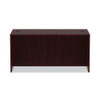 Alera Valencia Series Straight Front Desk Shell, 59.13" X 29.5" X 29.63", Mahogany Alera Valencia Series Straight Front Desk Shell, 59.13" X 29.5" X 29.63", Mahogany