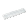 Under-cabinet Fluorescent Fixture, Steel, 18.25"w X 4"d X 1.63"h, White Under-cabinet Fluorescent Fixture, Steel, 18.25"w X 4"d X 1.63"h, White