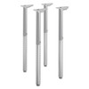 Build Adjustable Post Legs, 22" To 34" High, 4/pack