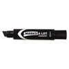 Marks A Lot Extra-large Desk-style Permanent Marker, Extra-broad Chisel Tip, Red (24147)