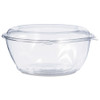 Tamper-resistant, Tamper-evident Bowls With Dome Lid, 64 Oz, 8.9" Diameter X 4"h, Clear, 100/carton Tamper-resistant, Tamper-evident Bowls With Dome Lid, 64 Oz, 8.9" Diameter X 4"h, Clear, 100/carton