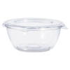 Tamper-resistant, Tamper-evident Bowls With Dome Lid, 64 Oz, 8.9" Diameter X 4"h, Clear, 100/carton Tamper-resistant, Tamper-evident Bowls With Dome Lid, 64 Oz, 8.9" Diameter X 4"h, Clear, 100/carton