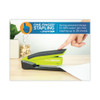 Inpower Spring-powered Desktop Stapler, 20-sheet Capacity, Green