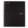Wirebound Notebook, 1 Subject, Medium/college Rule, Black Cover, 11 X 8.5, 100 Sheets Wirebound Notebook, 1 Subject, Medium/college Rule, Black Cover, 11 X 8.5, 100 Sheets