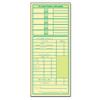 Time Clock Cards, Replacement For 10-100382/1950-9631, Two Sides, 3.5 X 10.5, 500/box