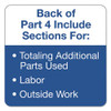 Auto Repair Four-part Carbonless, Four-part Carbonless, 8.5 X 11, 50 Forms Auto Repair Four-part Carbonless, Four-part Carbonless, 8.5 X 11, 50 Forms