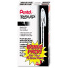 R.s.v.p. Ballpoint Pen, Stick, Fine 0.7 Mm, Blue Ink, Clear/blue Barrel, Dozen R.s.v.p. Ballpoint Pen, Stick, Fine 0.7 Mm, Blue Ink, Clear/blue Barrel, Dozen