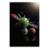 Cosmic Color Permanent Markers, Medium Bullet Tip, Assorted Cosmic Colors, 24/pack