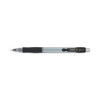 G2 Mechanical Pencil, 0.7 Mm, Hb (#2.5), Black Lead, Clear/black Accents Barrel, Dozen