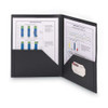 Frame View Poly Two-pocket Folder, 100-sheet Capacity, 11 X 8.5, Clear/black, 5/pack Frame View Poly Two-pocket Folder, 100-sheet Capacity, 11 X 8.5, Clear/black, 5/pack