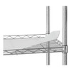 3-shelf Wire Cart With Liners, 24w X 16d X 39h, Silver, 500-lb Capacity 3-shelf Wire Cart With Liners, 24w X 16d X 39h, Silver, 500-lb Capacity