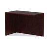 Alera Valencia Series Reversible Return/bridge Shell, 42w X 23 5/8d X 29 1/2h. Mahogany