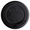 Ecolid 25% Recycled Content Hot Cup Lid, Black, Fits 10 Oz To 20 Oz Cups, 100/pack, 10 Packs/carton Ecolid 25% Recycled Content Hot Cup Lid, Black, Fits 10 Oz To 20 Oz Cups, 100/pack, 10 Packs/carton