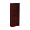 Alera Valencia Series Bookcase, Six-shelf, 31.75w X 14d X 80.25h, Mahogany Alera Valencia Series Bookcase, Six-shelf, 31.75w X 14d X 80.25h, Mahogany