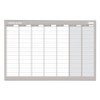 Magnetic Dry Erase Calendar Board, Weekly Planning/scheduling, 36" X 24", White Surface, Satin Aluminum Frame Magnetic Dry Erase Calendar Board, Weekly Planning/scheduling, 36" X 24", White Surface, Satin Aluminum Frame