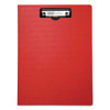 Portfolio Clipboard With Low-profile Clip, Portrait Orientation, 0.5" Clip Capacity, Holds 8.5 X 11 Sheets, Red Portfolio Clipboard With Low-profile Clip, Portrait Orientation, 0.5" Clip Capacity, Holds 8.5 X 11 Sheets, Red