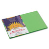Construction Paper, 58lb, 12 X 18, Bright Green, 50/pack