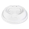 Optima Reclosable Lids For Paper Hot Cups, Fits 10 Oz To 24 Oz Cups, White, 1,000/carton