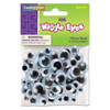Wiggle Eyes Assortment, Assorted Sizes, Black, 100/pack Wiggle Eyes Assortment, Assorted Sizes, Black, 100/pack